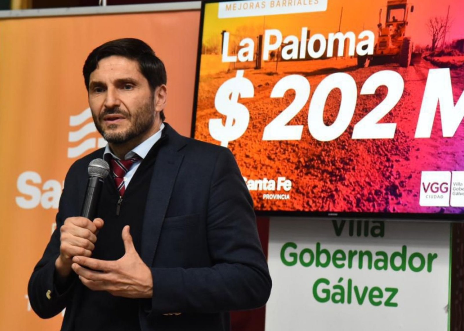 Provincia destina $ 202 millones para obras en el barrio La Paloma de Villa Gobernador Gálvez